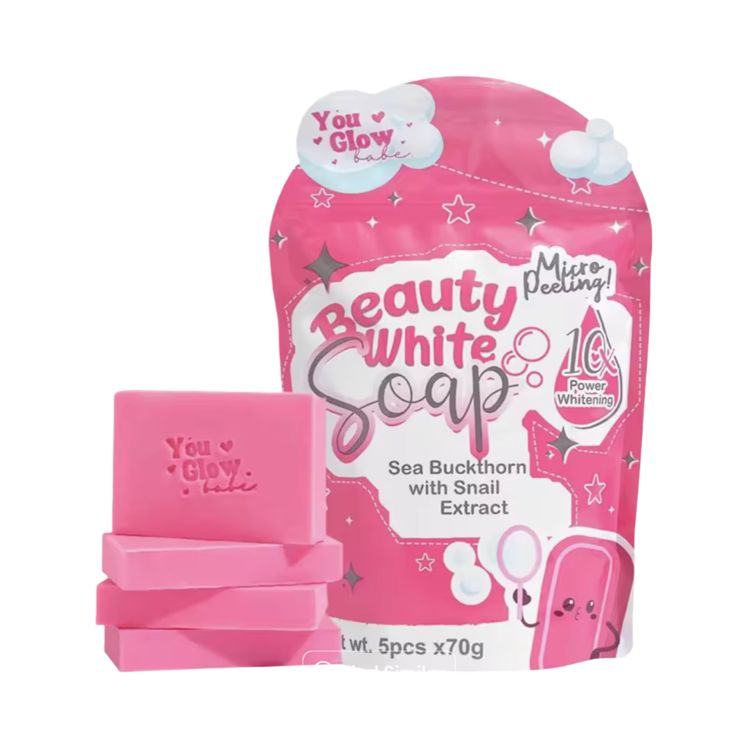 You Glow Babe Beauty White Soap Sea Buckthorn with Snail Extract - 5 Bars x 70g