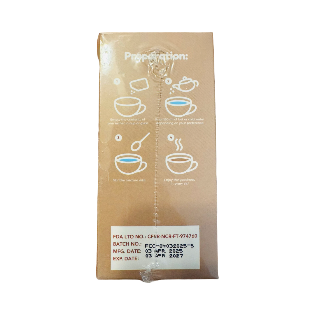 Hot Babe Black Vanilla Chia Coffee Mix by Kiray Celis, 10 Sachets x 18g