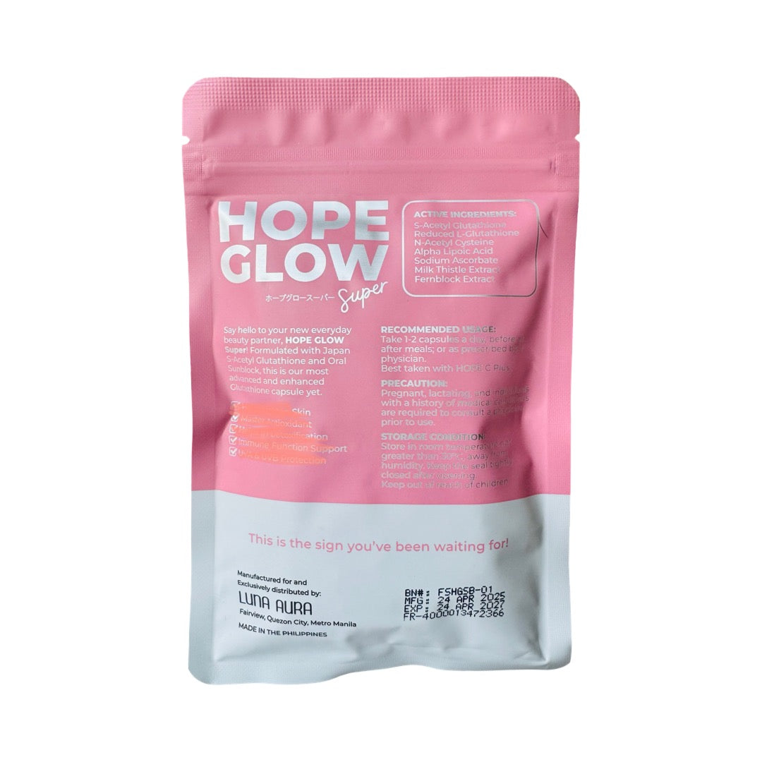 Luna Aura Hope Glow Super 700mg (60 Capsules)