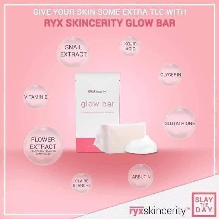 RyxSkincerity Glow Bar Soap 100g | BASBOXBEAUTY – Basbox Beauty