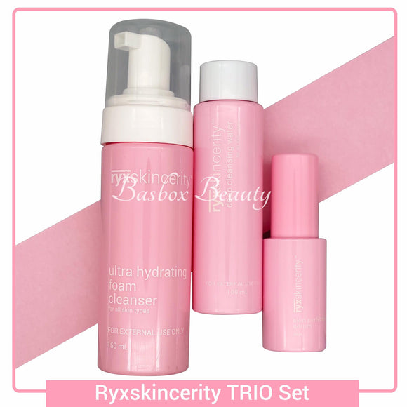 Ryxskin Trio - Ultra Hydrating Foam Cleanser, Toner & Serum