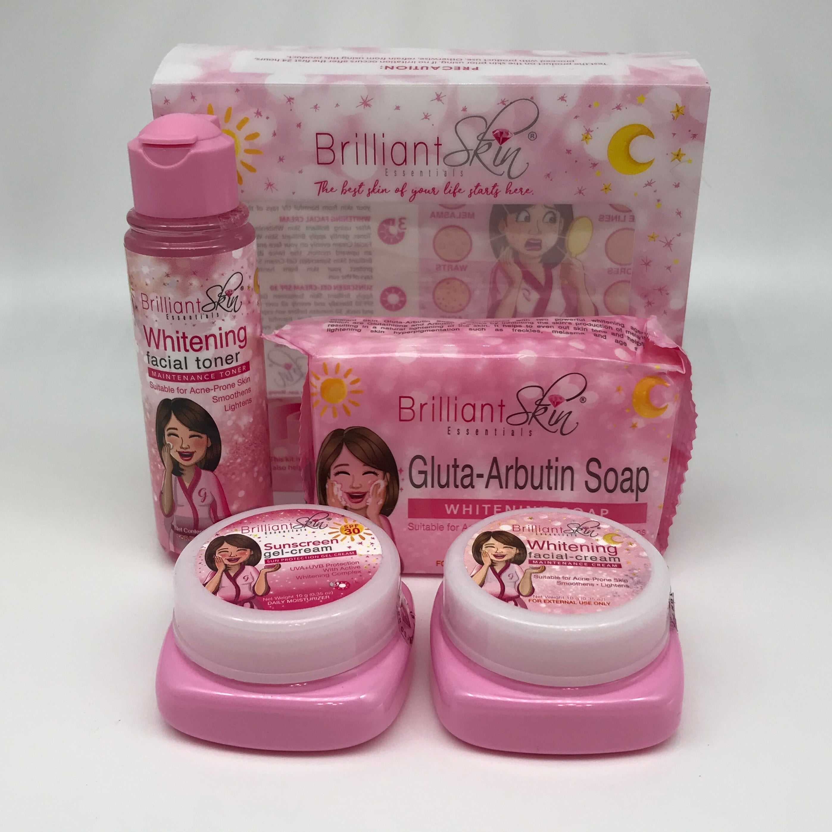 Brilliant Skin Essentials Whitening Facial Set