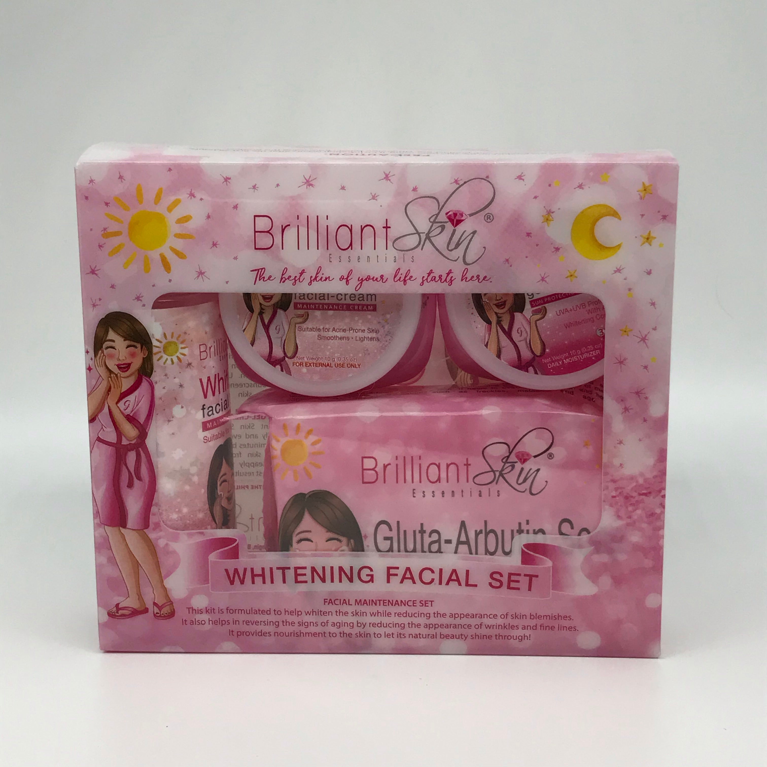 Brilliant Skin Essentials Whitening Facial Set