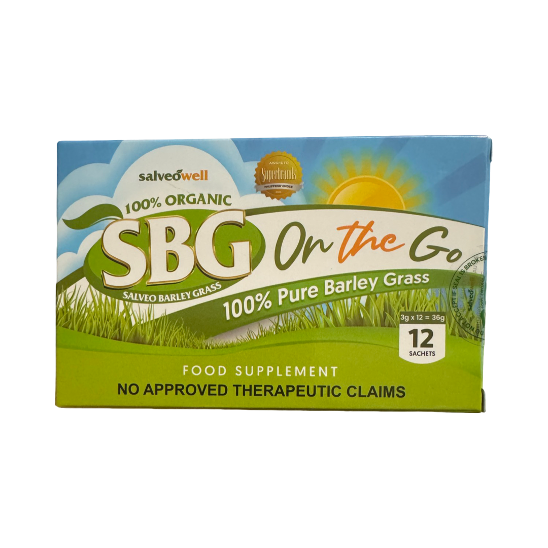 SBG Salveo Barley Grass On The Go, 12 sachets