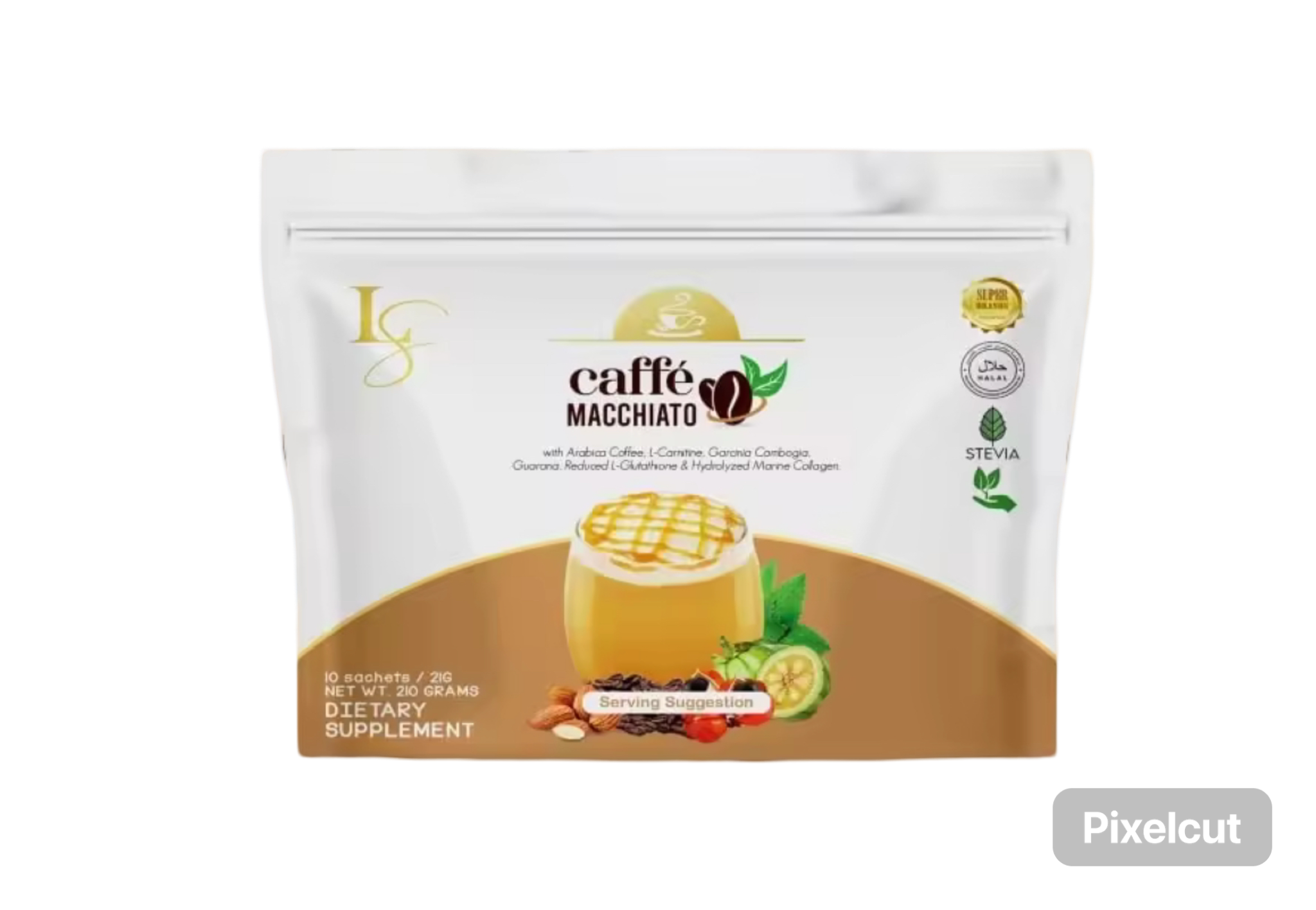 Luxe Slim Caffe Macchiato, 10 Sachet x 21g