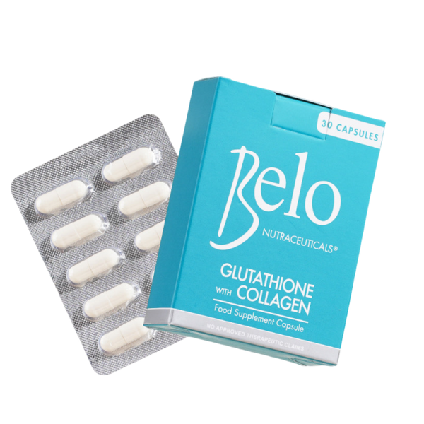 Belo Essentials Glutathione with Collagen 30 capsules – Basbox Beauty USA