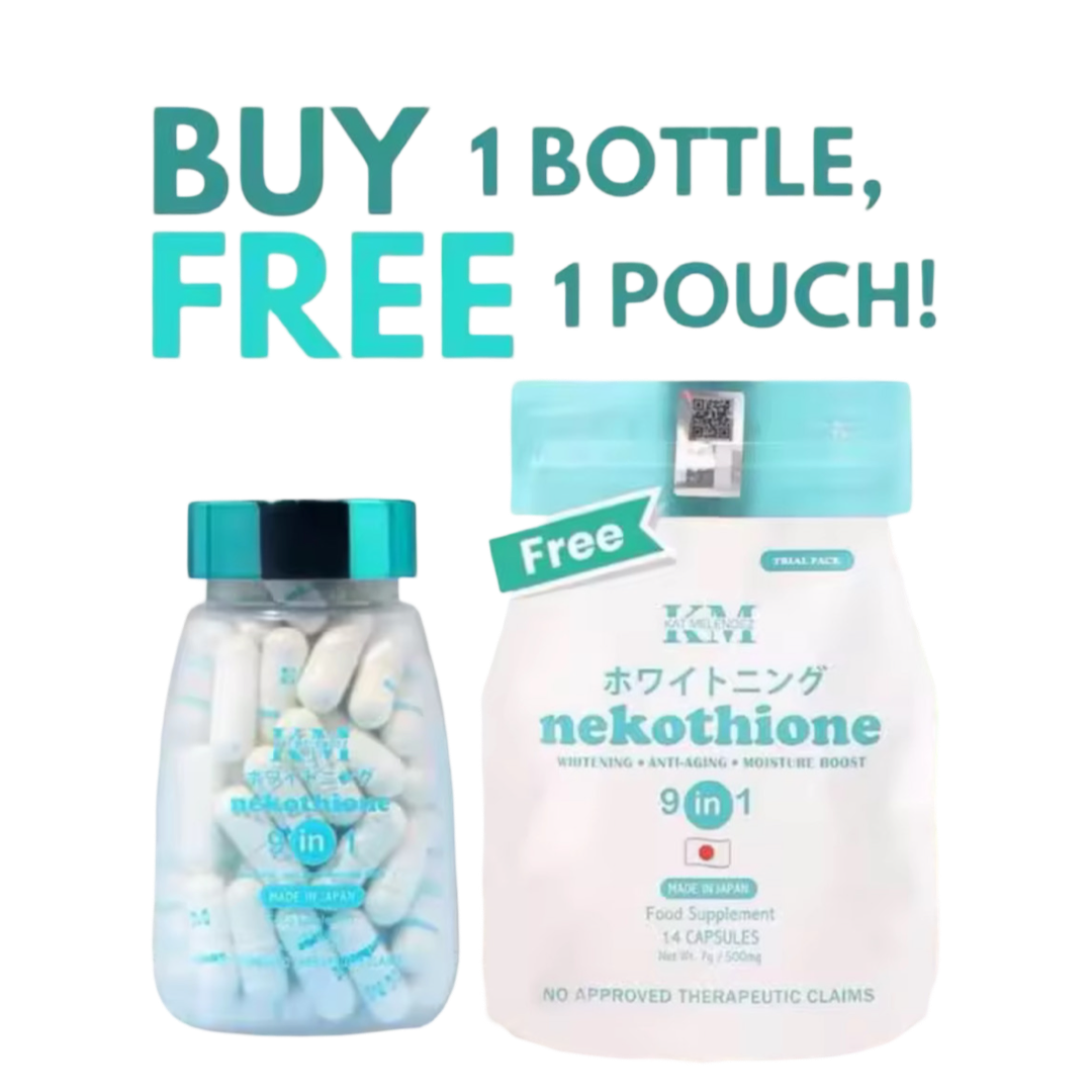 Herskin Nekothione Glutathione + Free 1 Pouch