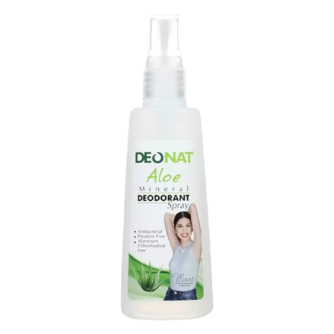 DeoNat Aloe Mineral Deodorant Spray, 100mL