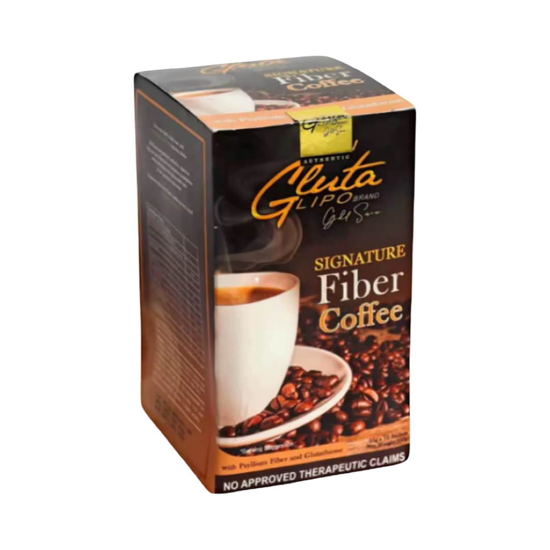 12-in-1 Glutalipo Gold Series Fiber Coffee, 10 Sachets