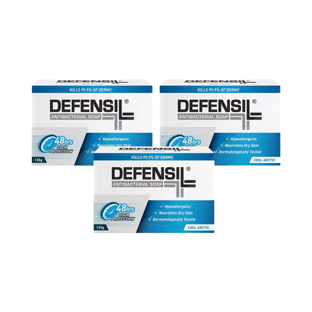 Defensil Soap Cool Artic 135g, Set of 3