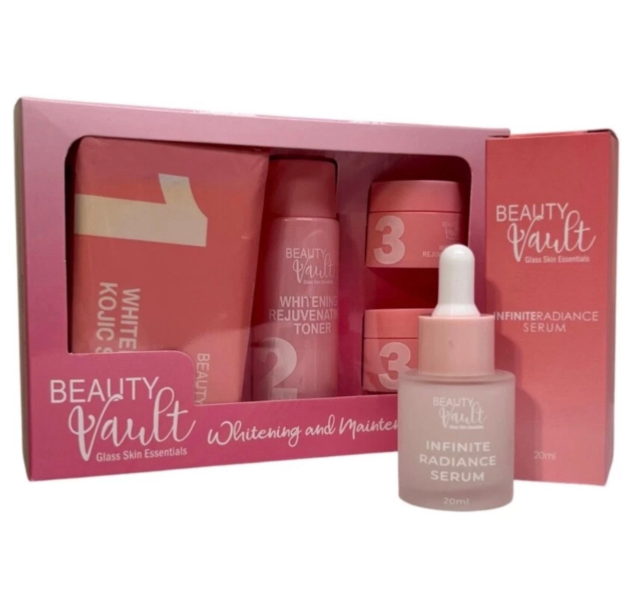 Beauty Vault Maintenance Facial Set + Infinite Serum