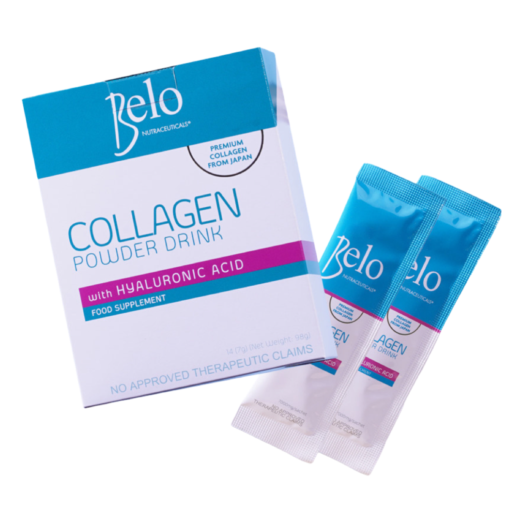 Belo Nutraceuticals Collagen Powder Drink Unflavored 14 sachets