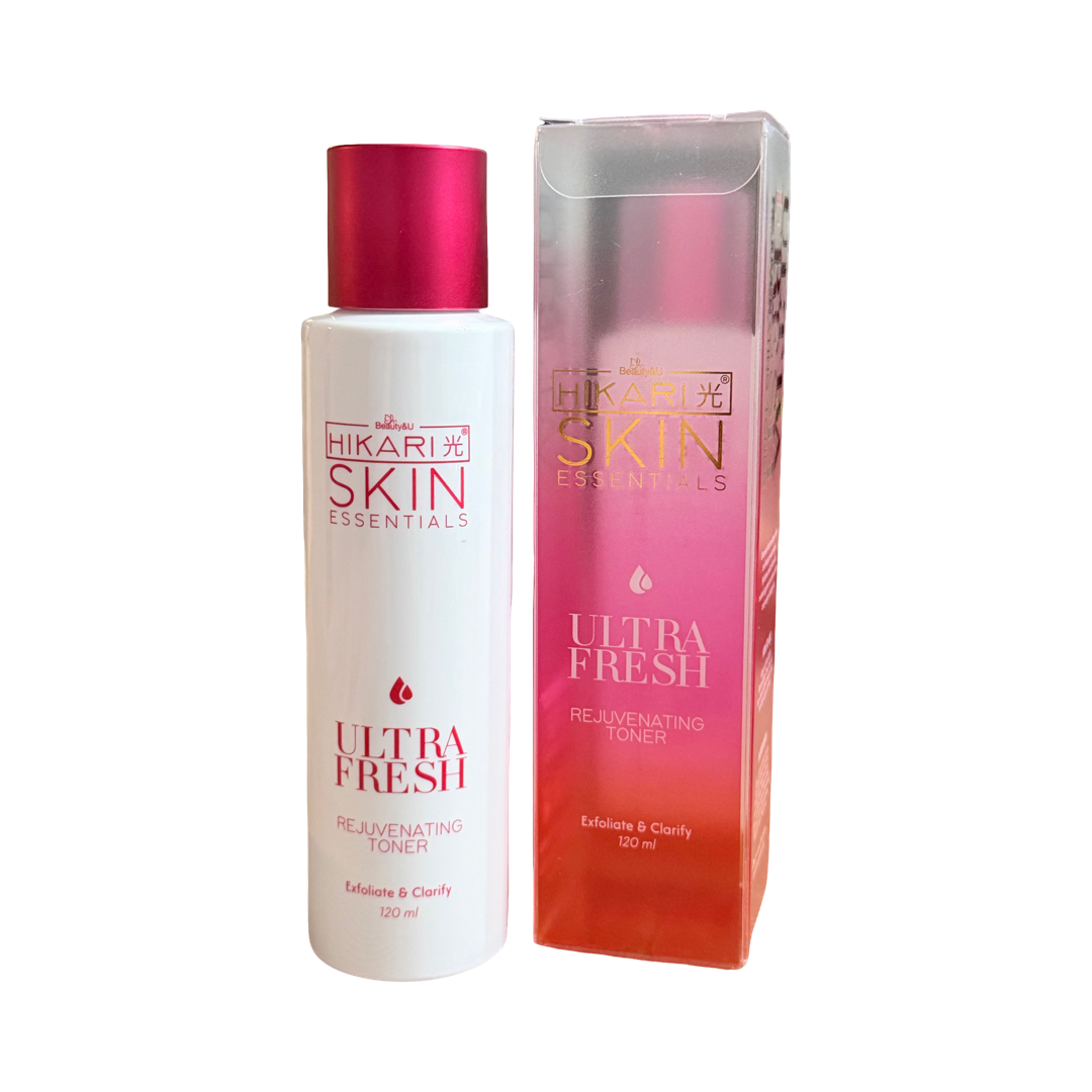 Hikari Skin Essentials Ultra Fresh Rejuvenating Toner | Lightweight Facial Toner | Daily Skincare Toner | 120 mL