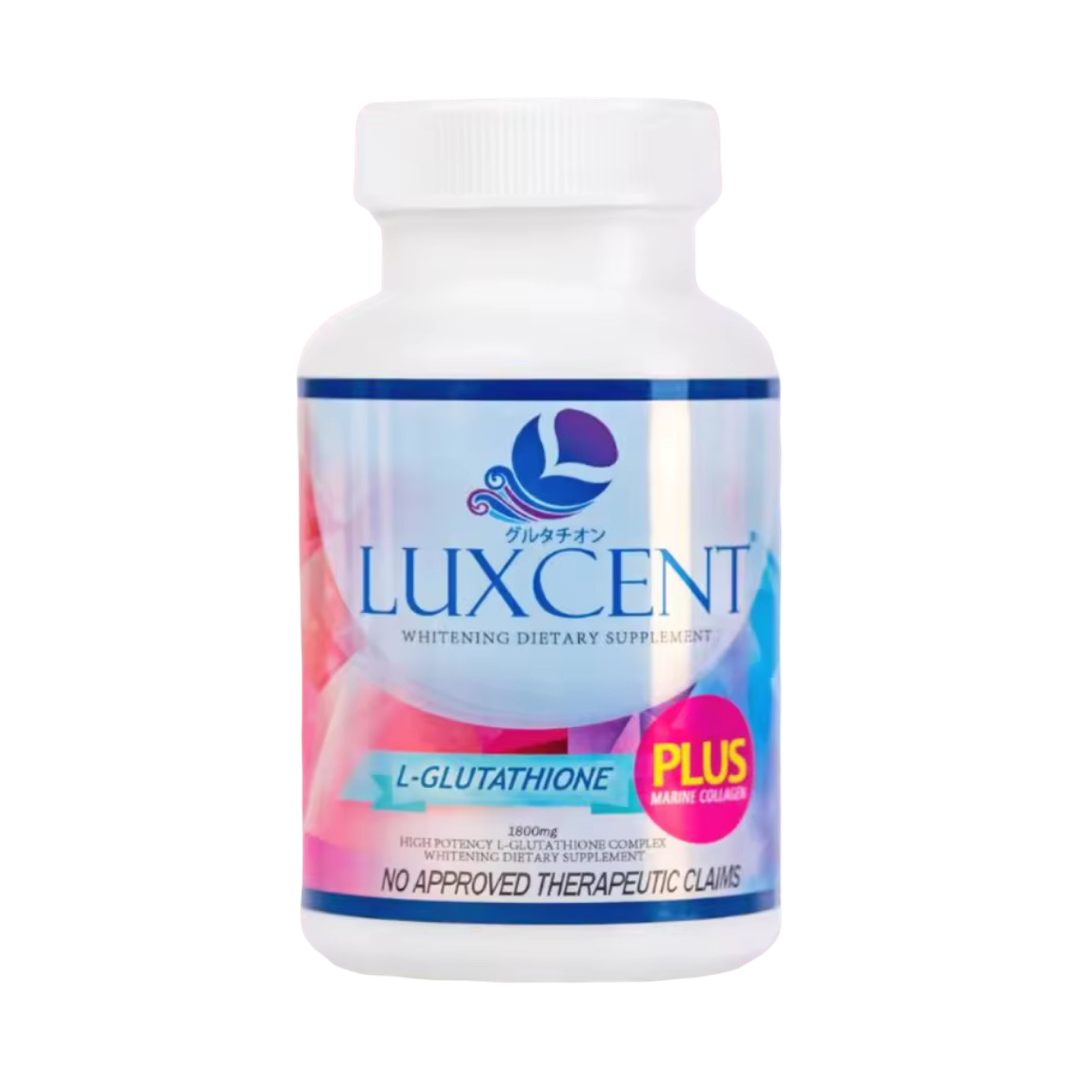 Luxcent Luminous Caps L-Glutathione with Marine Collagen Japan Formula, 60 Capsules