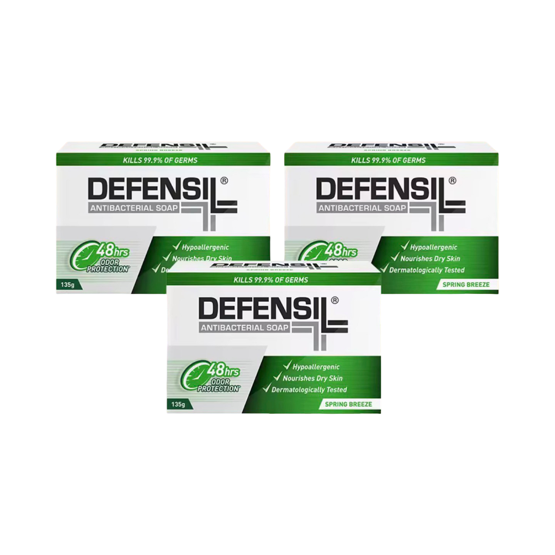 Defensil Soap Spring Breeze 135g, Set of 3