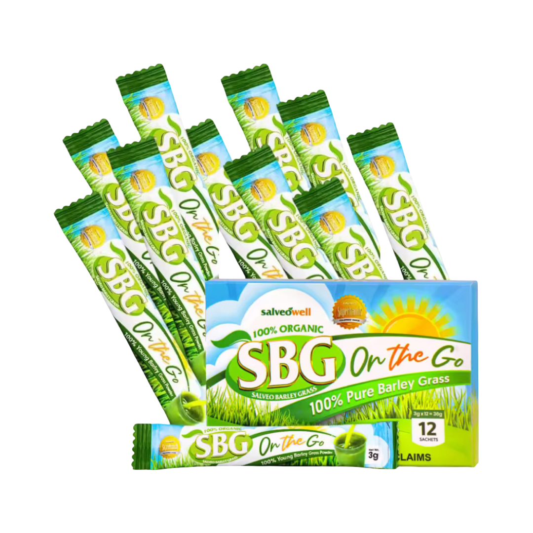 SBG Salveo Barley Grass On The Go, 12 sachets