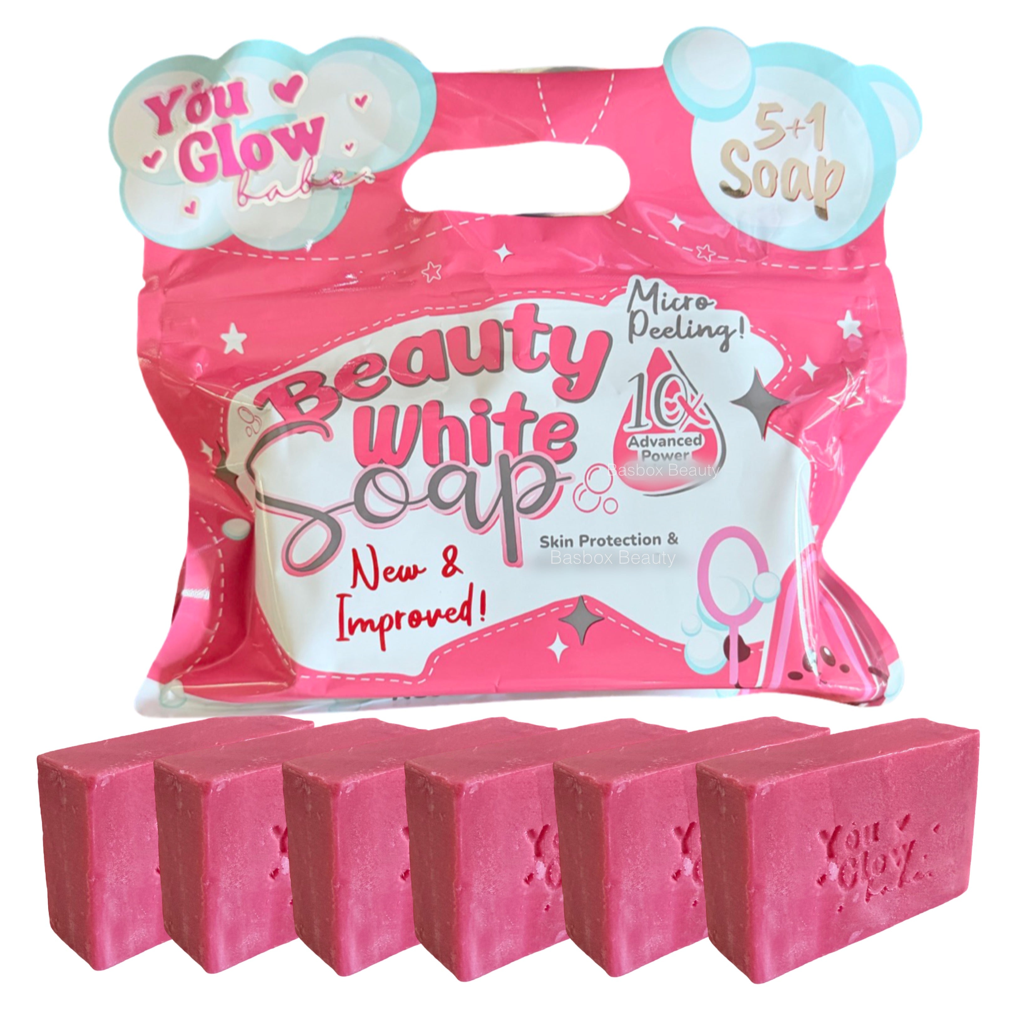 6 Bars You Glow Babe Beauty White Soap Sea Buckthorn | 70g each | New & Improved Formula