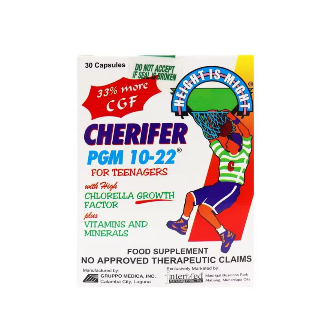Cherifer PGM Capsule Growth Enhancer 30 Capsules