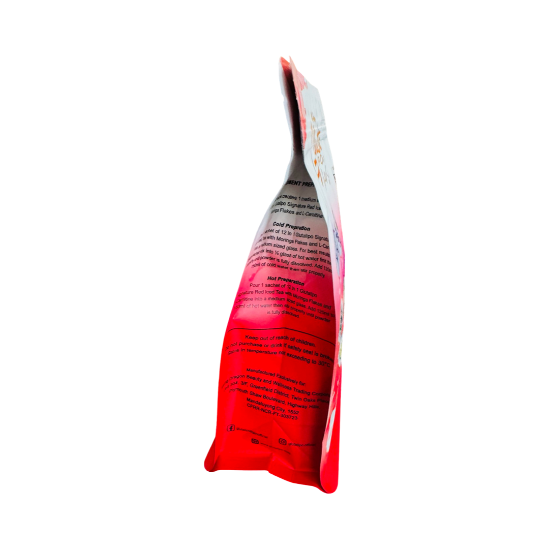 12-in-1 Glutalipo Gold Series Red Iced Tea