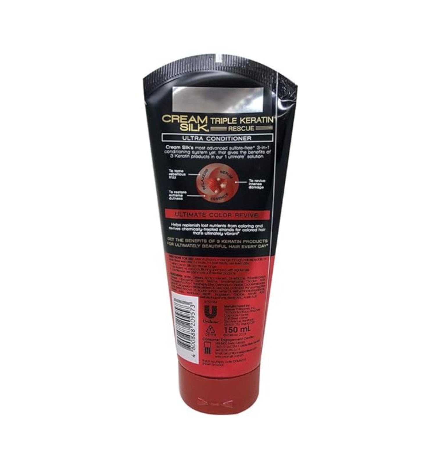 Cream Silk Triple Keratin Rescue Ultimate Color Revive Conditioner