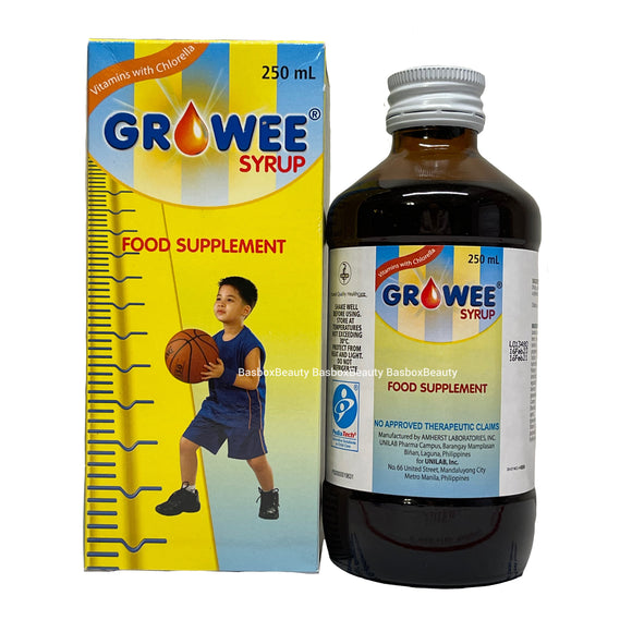 Growee Syrup Multivitamins (Growee with Chlorella Growth Factor) 250 mL