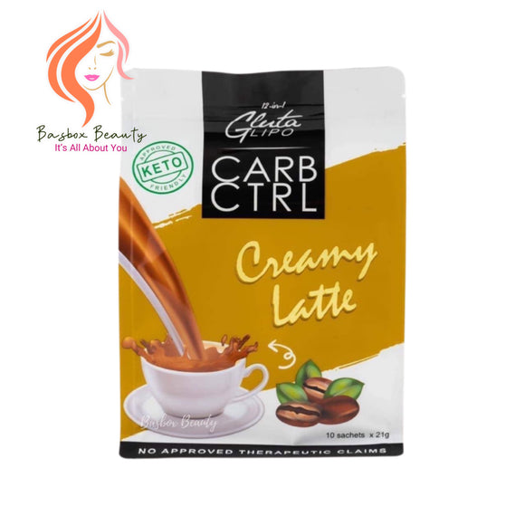 Glutalipo CARB CTRL Creamy Latte, 10 Sachets x 21g