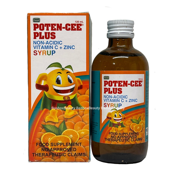 Poten-Cee Plus Non Acidic Vitaminc C + Zinc 120 mL