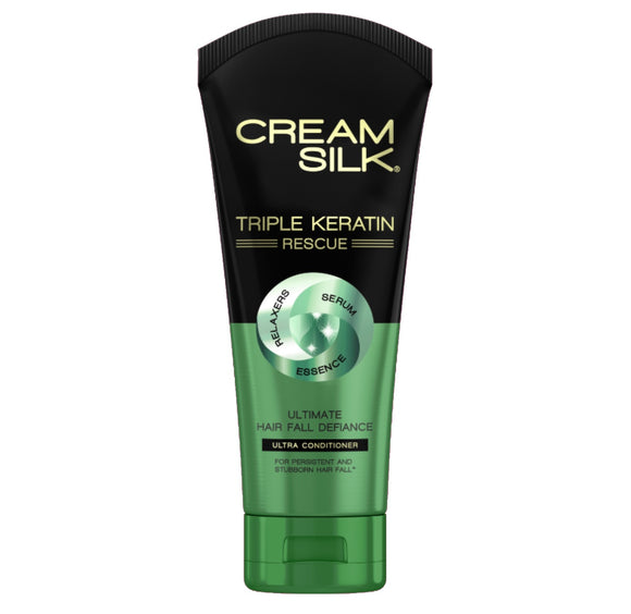Cream Silk Triple Keratin Rescue Ultimate Hair Fall Defiance Ultra Conditioner