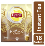 Lipton 3 in 1 Karak Cardamom Classic Tea, 18 Sachets