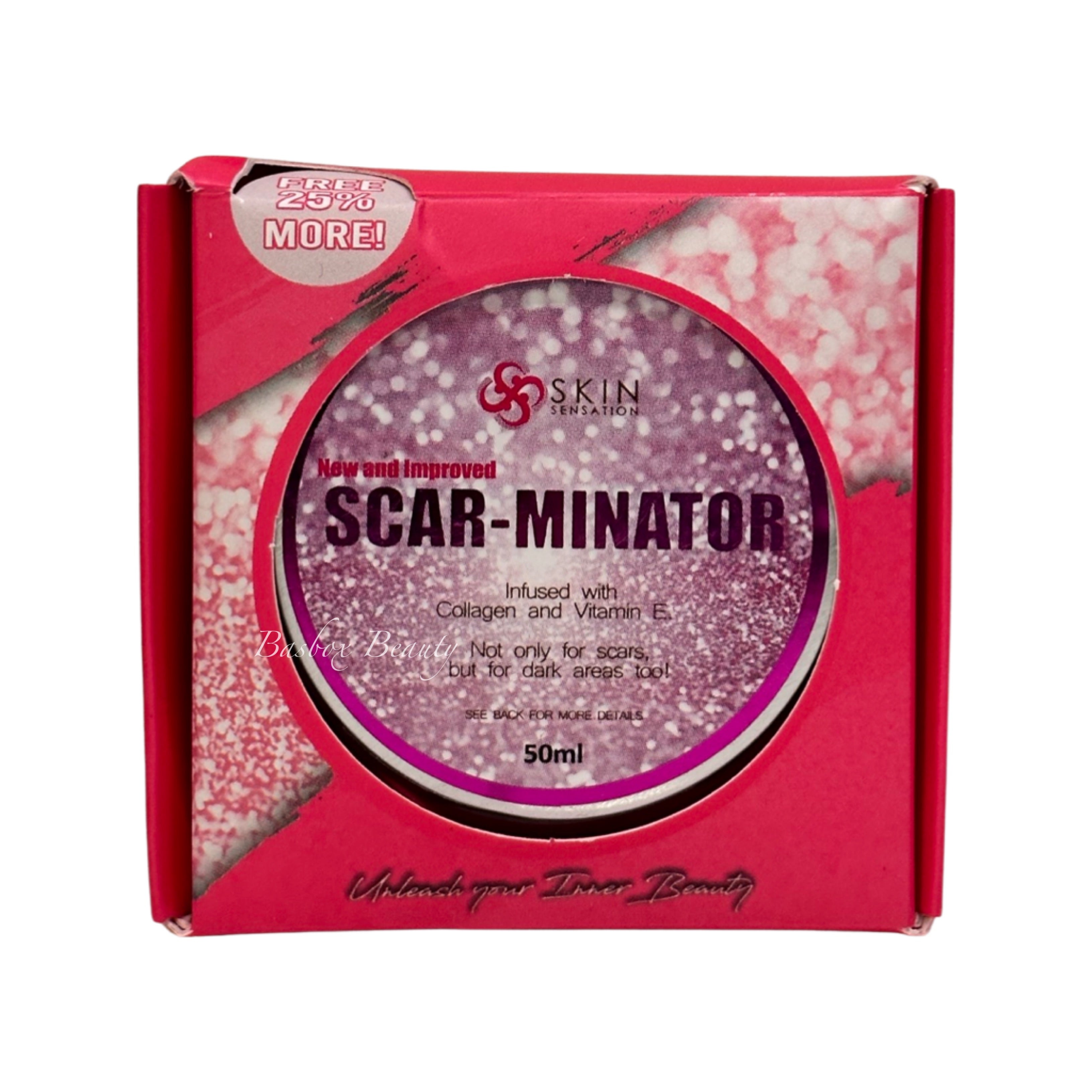 Skin Sensation Scar-Minator Infused With Collagen & Vitamin E 40ml