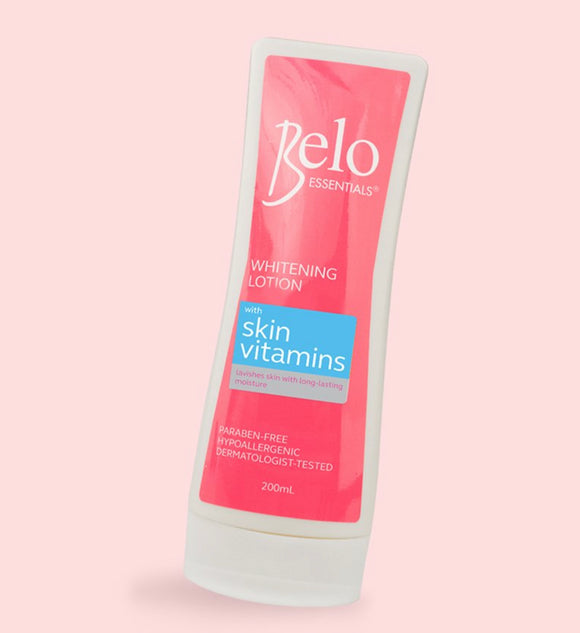 Belo Essentials Whitening Lotion with Skin Vitamins 200ml