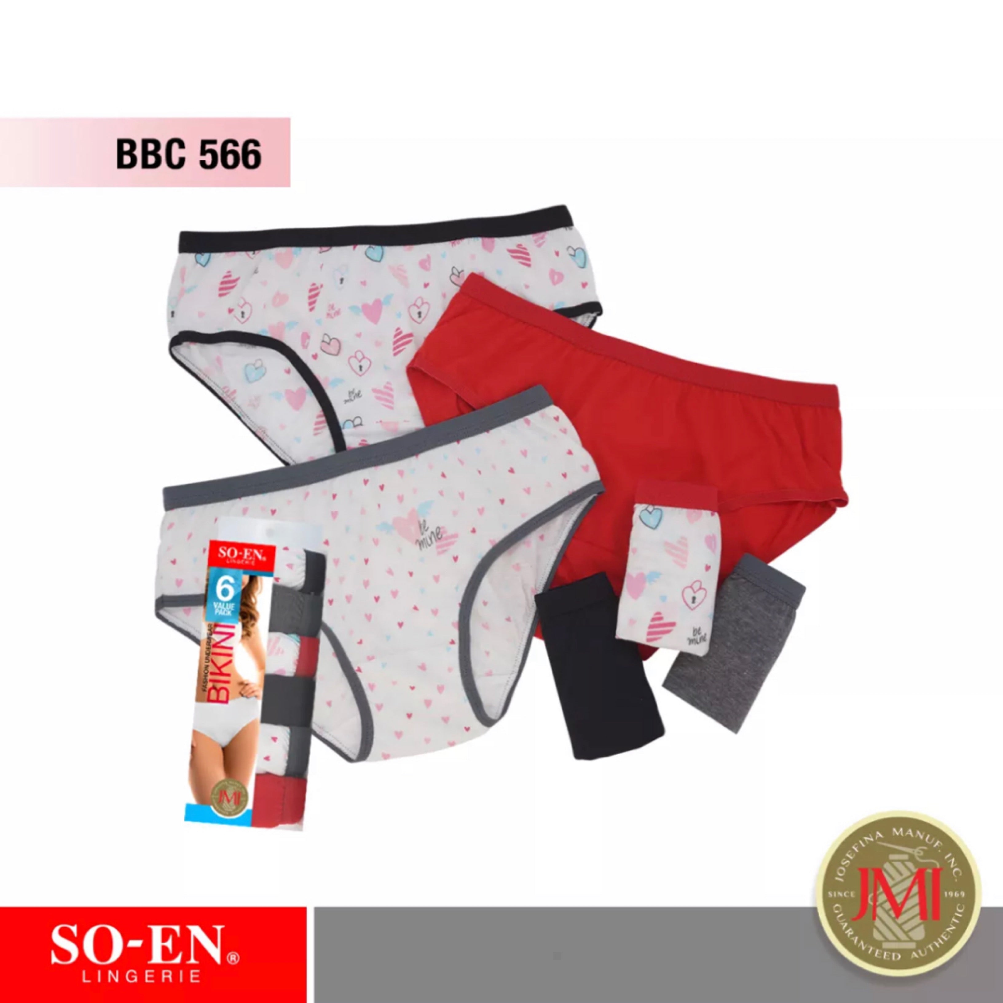 SO-EN Windy Ladies Bikini, 6 Pieces