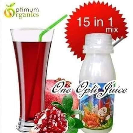 One Opti Juice 15-in-1 Mix Juice w/ Stevia. Anti-Oxidant. Immune Booster