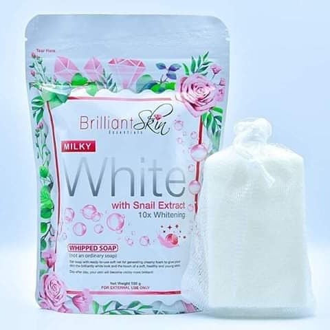 Brilliant Skin Essential White Musk Emulsion & Whipped Soap