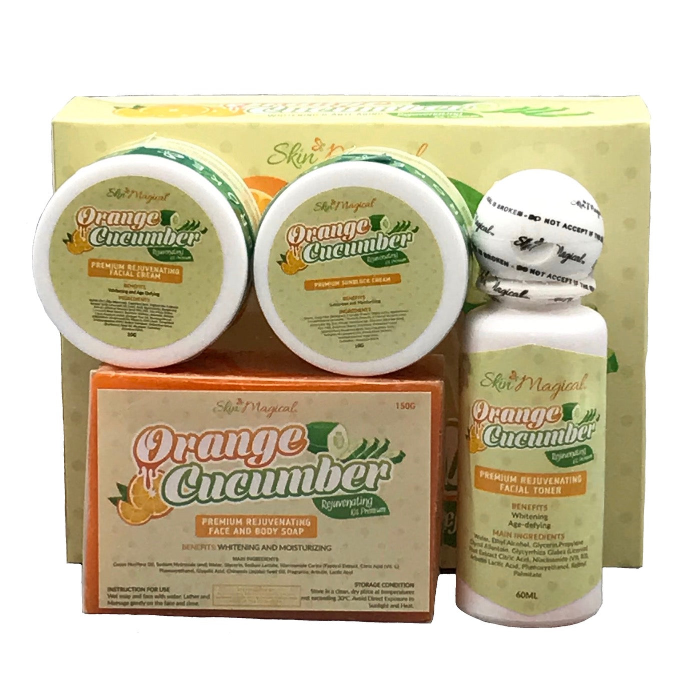 Skin Magical Orange Cucumber Rejuvenating Set