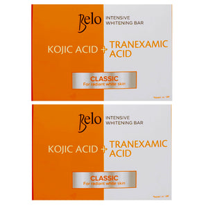 Belo Intensive Kojic Acid + Tranexamic Acid Classic Bar Soap, 65g x 2 Soaps