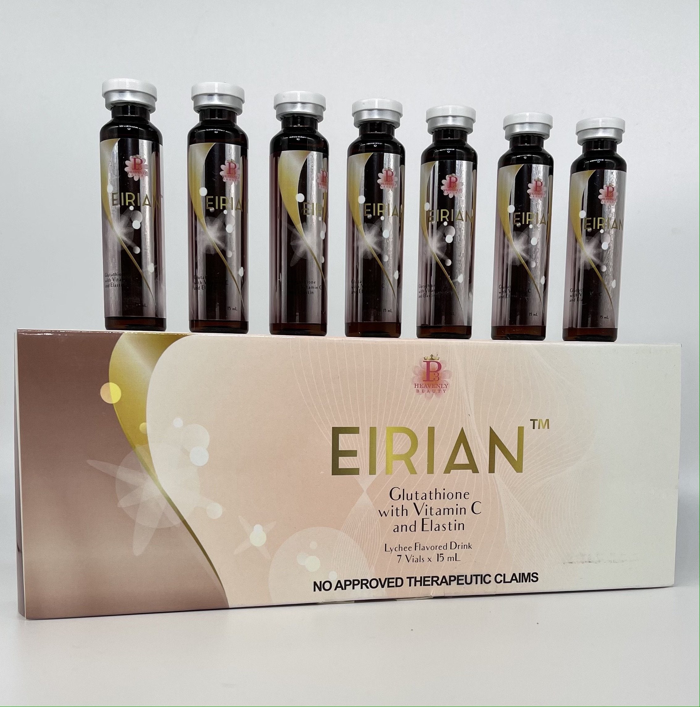 Eirian™ Glutathione with Vitamin C and Elastin, 7 Vials