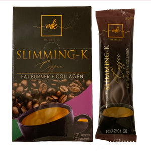 Slimming-K Coffee by Madam Kilay, Fat Burner + Collagen, 10 Sachets