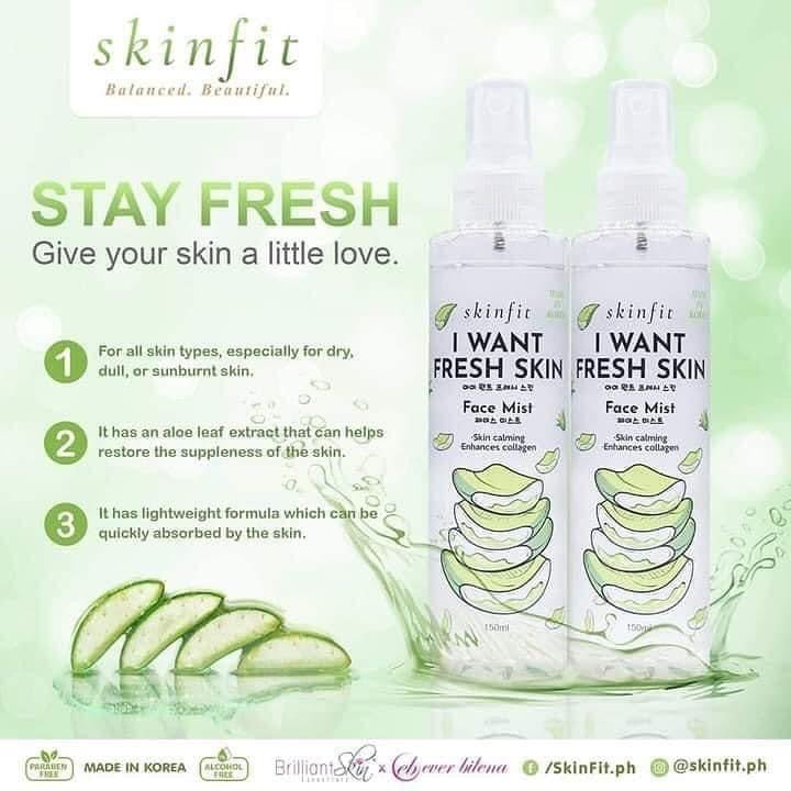 Skinfit Face Mist I WANT FRESH SKIN, 150mL