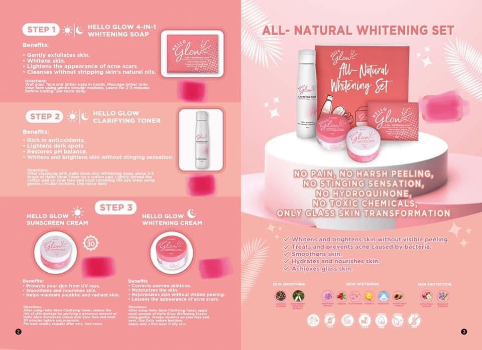 Hello Glow All-Natural Whitening Set