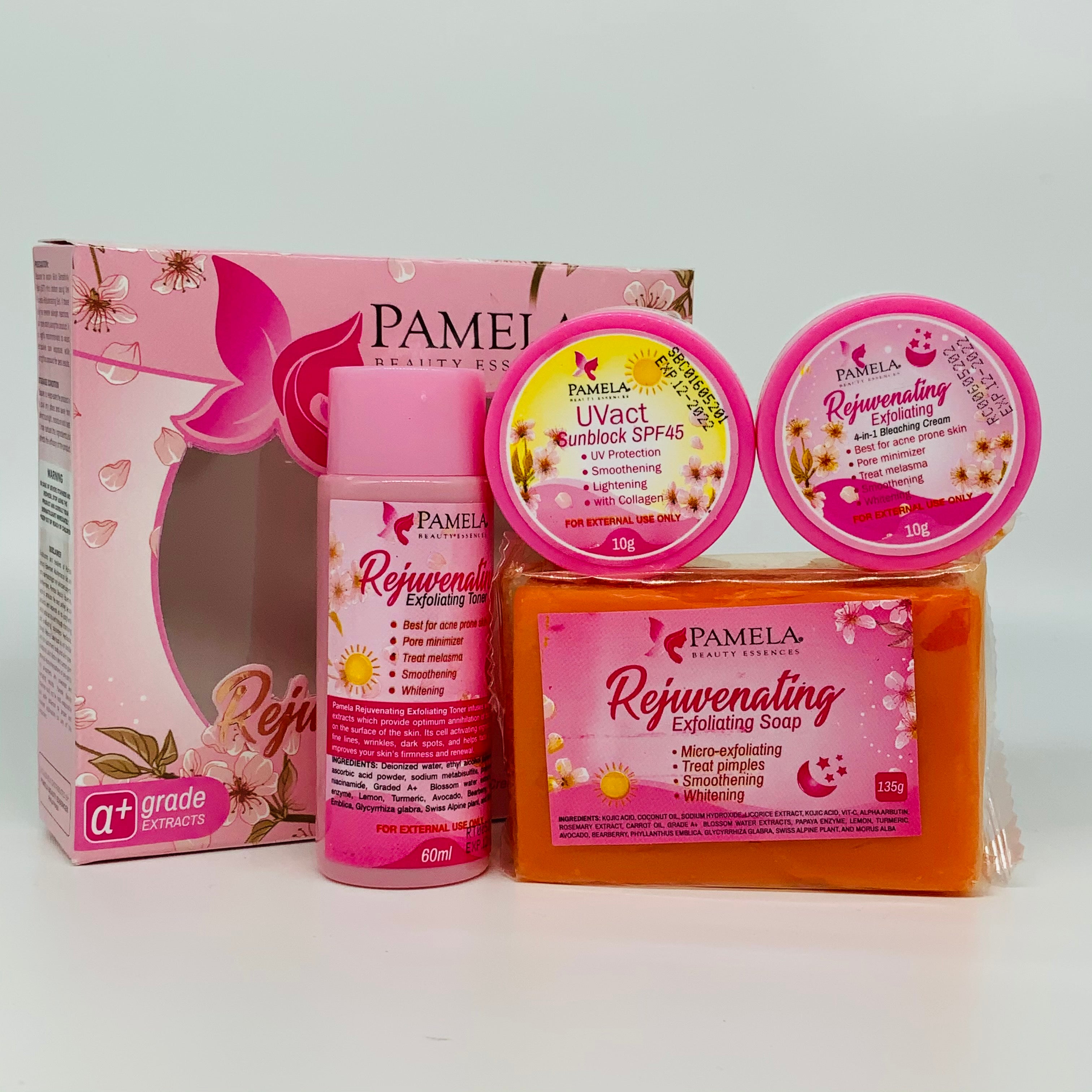 Pamela Rejuvenating Set  A+ Grade Extracts