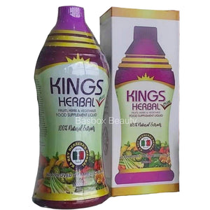 KINGS HERBAL PLUS Food Supplement Fruits Herbs & Vegetables Fusion, 1000ml
