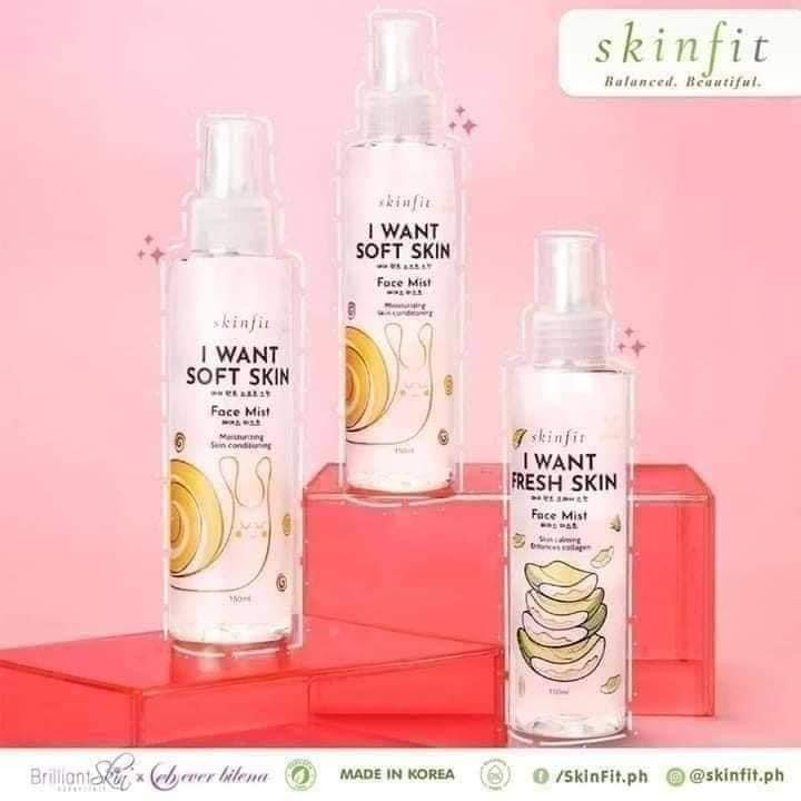 Skinfit Face Mist I WANT FRESH SKIN, 150mL