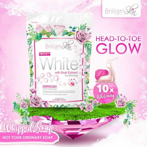 Brilliant Skin Essentials Milky White w/ Snail Extract Whipped Soap